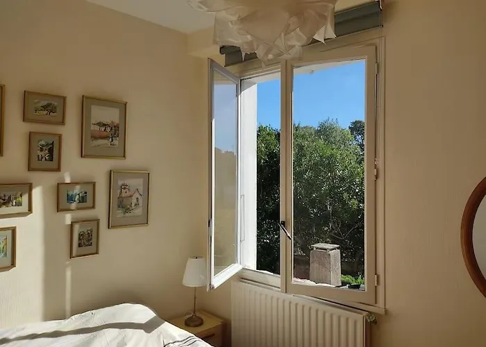 Casa de Férias La Cour Du Moulin/t3/centre-ville/wi-fi/terrasse